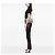 Chanel Gray Medium Classic Caviar Double Flap Marrone - vista 5
