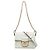 Louis Vuitton White Epi Mini Dauphine Weiß