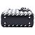 Dior Black Micro Calfskin Houndstooth Embossed Macro Lady Dior Nero - vista 3