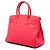 Hermès Red Clemence Birkin Retourne 30 Rosso - vista 2