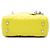 Dior Yellow Micro Lambskin Cannage Lady Dior Giallo - vista 3