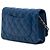 Portafoglio Chanel Blue CC Quilted Lambskin Wallet On Chain Blu scuro - vista 2