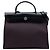 Hermès Purple Toile Herbag Zip 31 Porpora