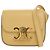 Céline Celine Mini Borsa a Tracolla Triomphe in Pelle di Vitello Lucida Gialla Giallo