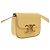 Céline Celine Mini Borsa a Tracolla Triomphe in Pelle di Vitello Lucida Gialla Giallo - vista 3