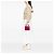 Dior Red Mini Lambskin Cannage Lady Dior Rosso - vista 5