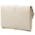 Clutch a Busta Saint Laurent White Grain De Poudre Triquilt Monogram Bianco - vista 2