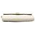 Clutch a Busta Saint Laurent White Grain De Poudre Triquilt Monogram Bianco - vista 3