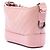 Chanel Gabrielle Hobo Small in pelle di vitello invecchiata chevron rosa - vista 2