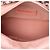 Chanel Gabrielle Hobo Small in pelle di vitello invecchiata chevron rosa - vista 4