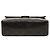 Chanel Black Square Quilted Lambskin Single Flap Nero - vista 3