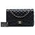 Chanel Black Jumbo Classic Caviar Double Flap Nero - vista 7