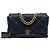 Chanel Blue Maxi Lambskin 19 Flap Blu navy - vista 7