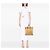 Tote Anagram LOEWE in camoscio beige - vista 6