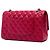 Chanel Red Medium Classic Caviar Double Flap Rosso - vista 2