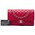 Chanel Red Medium Classic Caviar Double Flap Rosso - vista 6