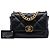 Chanel 19 Flap Medium in pelle di agnello nera Nero - vista 7