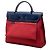 Hermès Red Toile Herbag Zip 31 Blu navy - vista 2