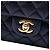 Chanel Blue Medium Classic Caviar Double Flap Blu navy - vista 5