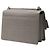 Saint Laurent Gray Medium Croc Embossed Leather Monogram Sunset Crossbody Marrone - vista 2