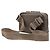 Borsa cintura con zip Prada in Vitello Daino marrone Taupe - vista 2