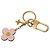 Louis Vuitton Gold Gold Plated Monogram Blooming Flowers Bag Charm and Key Holder D'oro - vista 2