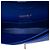 Chanel Blue Medium Classic Chevron Lambskin Double Flap - vista 4
