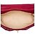 Chanel Red Large Quilted Iridescent Calfskin Coco Pleats Flap Rosso - vista 4