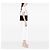 Borsa a tracolla Manhattan Medium in vernice nera Saint Laurent Nero - vista 6