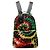 Zaino Valentino Multi Medium Multicolore in nylon con stampa Tie Dye e Rockstud