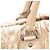 Borsa Satchel Prada in Nappa Gaufre Oro D'oro - vista 6