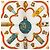 Hermès White Qu Importe Le Flacon Silk Handkerchief Bianco - vista 6