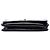 Chanel Black CC Patent Lipstick Ligne Flap Nero - vista 3
