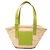 LOEWE Beige Small Raffia Anagram Basket Bag