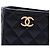 Borsa secchiello Chanel Mini in vitello matelassé nera con coulisse Nero - vista 5