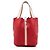 Hermès Red Bicolor Clemence and Swift Picotin Lock 26 Rosso