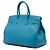 Hermès Blue Clemence Birkin Retourne 35 Azul - vista 2
