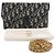 Dior Blue Oblique Canvas Saddle Wallet On Chain Blau Marineblau - vue 13