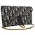 Dior Blue Oblique Canvas Saddle Wallet On Chain Blau Marineblau - Ansicht 7