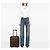 Louis Vuitton Brown Damier Ebene Pegase 45 Marrone - vista 7