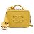 Chanel Yellow Small Caviar CC Filigree Vanity Case Giallo Senape