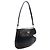 Borsa a spalla con patta Cleo in pelle Spazzolato nera Prada Nero - vista 2