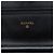Wallet On Chain Chanel Cartera con cadena Reissue 2.55 de piel de becerro acolchada negra Negro - vista 5