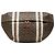 Burberry Brown Extra Large TB Monogram E-Canvas Stripe Gürteltasche Braun