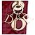 Dior Red Mini Patent Cannage Lady Dior Rosso Bordò - vista 5