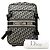 Valigia Diortravel Dior Blue Small Oblique Canvas Blu navy - vista 7