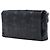 Chanel Black Laser Cut Camellia Patent East West Flap Nero - vista 2
