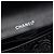 Chanel Black Laser Cut Camellia Patent East West Flap Nero - vista 5