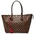 Louis Vuitton Brown Damier Ebene Caissa MM Marrone