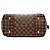 Louis Vuitton Brown Damier Ebene Caissa MM Marrone - vista 3